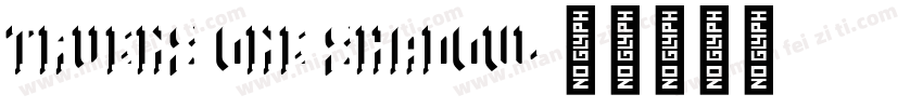 TRUENS ONE SHADOW字体转换